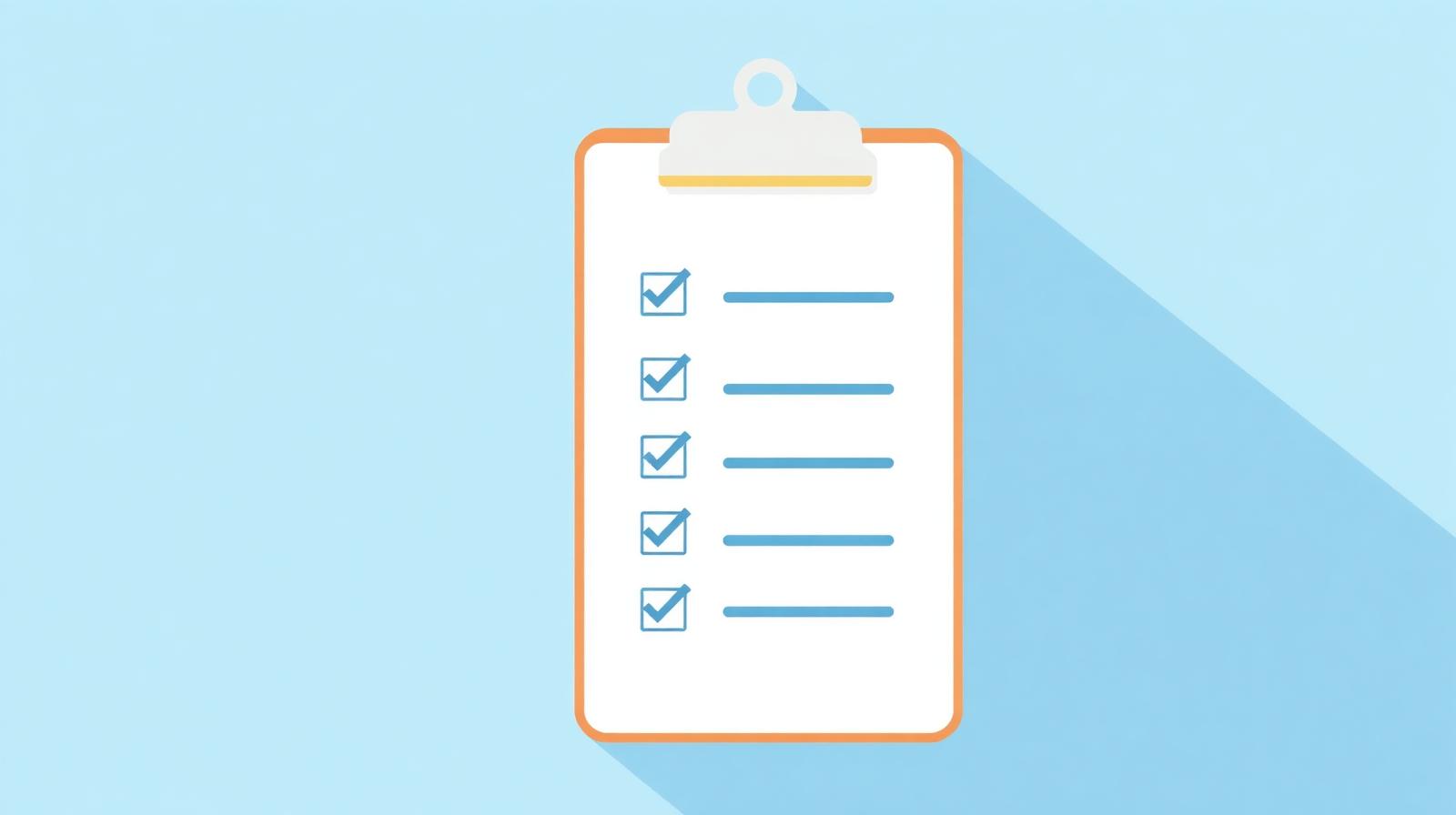 Checklist representing the legal and compliance requirements for a dropshipping business.